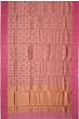 Pure Chanderi Silk Brocade Baby Pink Saree