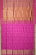 Pure Chanderi Silk Brocade Baby Pink Saree