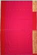 Paithani Silk Butta Pink Saree With Triple Muniya Border