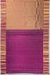 Kanchipuram Silk Jaal Purple Saree