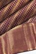 Kanchipuram Silk Brocade Purple Saree