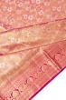 Kanchipuram Silk Tissue Brocade Pink Saree