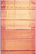 Kanchipuram Silk Tissue Brocade Pink Saree