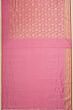 Banarasi Silk Kadwa Jaal Pink Saree