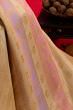 Kanchipuram Silk Tissue Leheriya Jaal And Butta Rangkat Saree