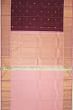 Kanchipuram Silk Butta Maroon Saree