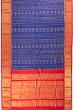 Kanchipuram Silk Ikat Royal Blue Saree