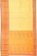 Taranga Kanchi Silk Tissue Brocade Gold Saree