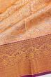 Taranga Kanchi Silk Tissue Brocade Orange Saree