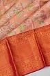 Taranga Kanchi Silk Tissue Brocade Baby Pink Saree