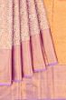 Taranga Kanchi Silk Tissue Brocade Violet Saree