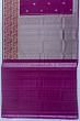 Kanchipuram Silk Butta Purple Saree