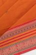 Chettinad Cotton Butta Orange Saree