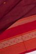 Chettinad Cotton Butta Maroon Saree