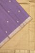 Classic Kanchipuram Silk Butta Violet Saree