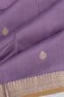 Classic Kanchipuram Silk Butta Violet Saree