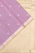 Classic Kanchipuram Silk Butta Lavender Saree