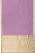 Classic Kanchipuram Silk Butta Lavender Saree