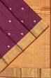 Classic Kanchipuram Silk Butta Purple Saree