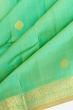 Classic Kanchipuram Silk Tissue Butta Sea Green Saree