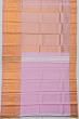 Kanchipuram Silk Brocade Lavender Saree