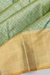 Kanchipuram Silk Tissue Brocade Green Saree