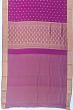 Mysore Silk Butta Purple Saree