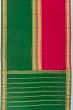 Mysore Silk Half And Half Pink And Green Saree