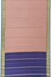 Mysore Silk Horizontal Lines Snuff Saree