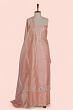 Organza Tissue Butta Peach Salwar Suit Set