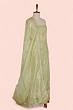 Organza Tissue Butta Pastel Green Salwar Suit Set