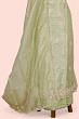 Organza Tissue Butta Pastel Green Salwar Suit Set