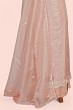 Organza Tissue Butta Peach Salwar Suit Set