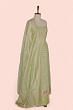 Organza Tissue Butta Pastel Green Salwar Suit Set