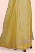 Organza Tissue Butta Yellow Salwar Suit Set