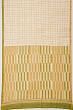 Chanderi Cotton Checks White And Green Saree