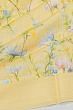 Chanderi Cotton Floral Printed Pastel Yellow Saree