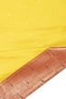 Paithani Silk Butta Yellow Saree With Triple Muniya Border