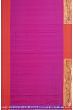 Paithani Silk Butta Purple Saree With Akruthi Border