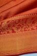 Taranga Kanchi Silk Brocade Maroon Saree