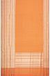 Banarasi Silk Checks Orange Saree