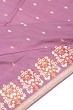 Banarasi Silk Butta Lavender Saree