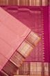 Kanchipuram Silk Brocade Baby Pink Saree