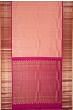 Kanchipuram Silk Brocade Baby Pink Saree