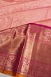 Kanchipuram Silk Brocade Baby Pink Saree