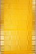 Kanchipuram Silk Brocade Yellow Saree