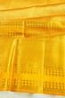 Kanchipuram Silk Tissue Brocade Yellow Saree