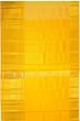 Kanchipuram Silk Tissue Brocade Yellow Saree