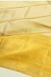 Kanchipuram Silk Tissue Brocade Gold Saree