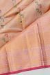 Kanchipuram Silk Tissue Butta Baby Pink Saree